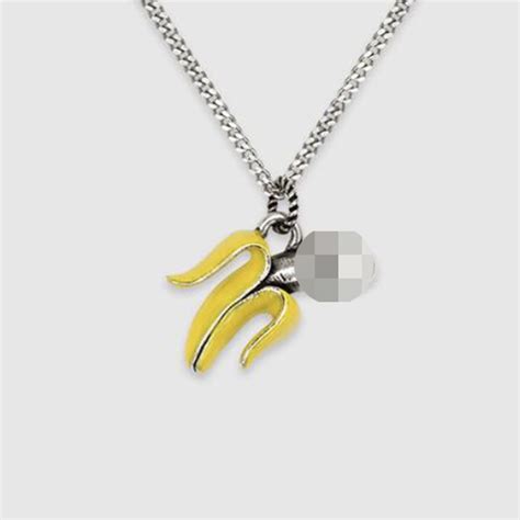 gucci banana dick necklace|Harry Styles's NSFW Banana Necklace Keeps Making Appearances.